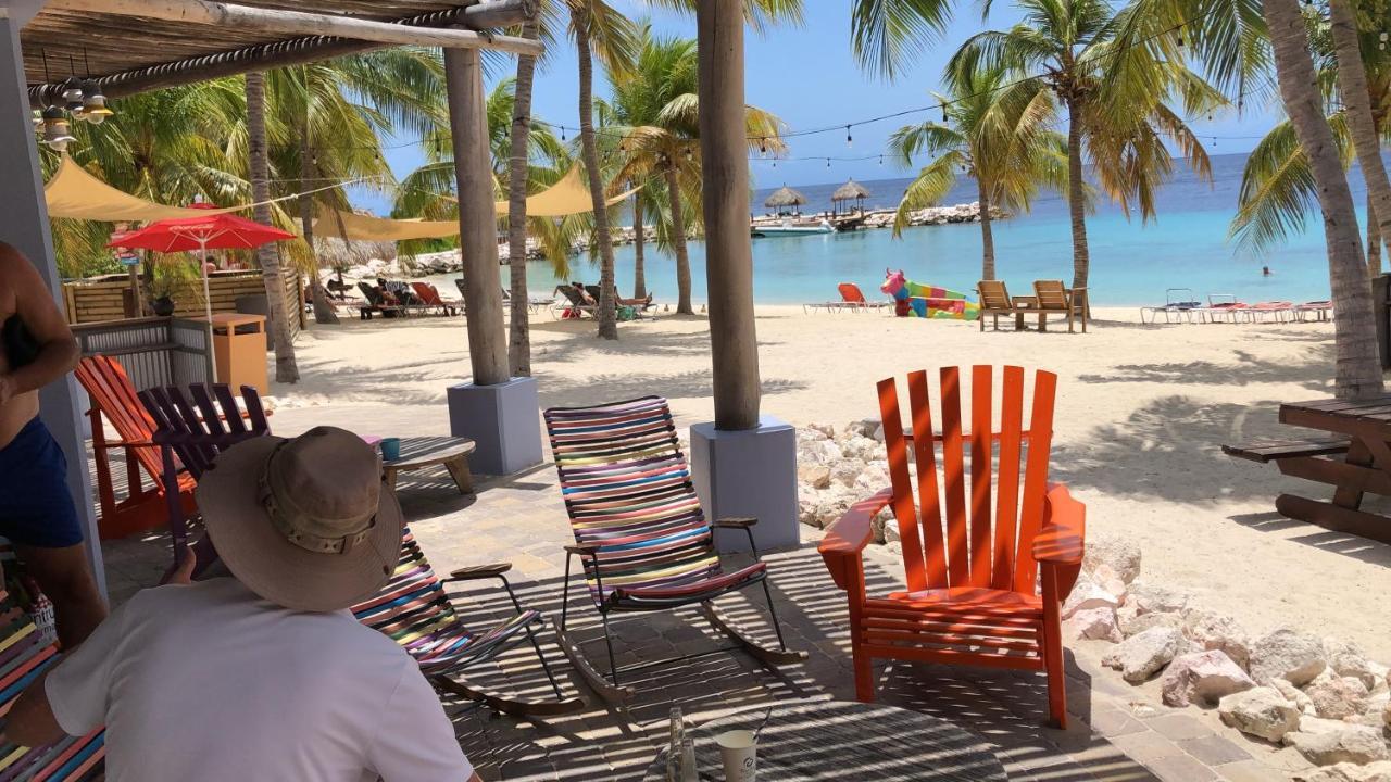 Blue Bay Penthouse Reef 5, Beach Golf Pool Dive With Ocean View Dorp Dorp Sint Michiel Exteriör bild