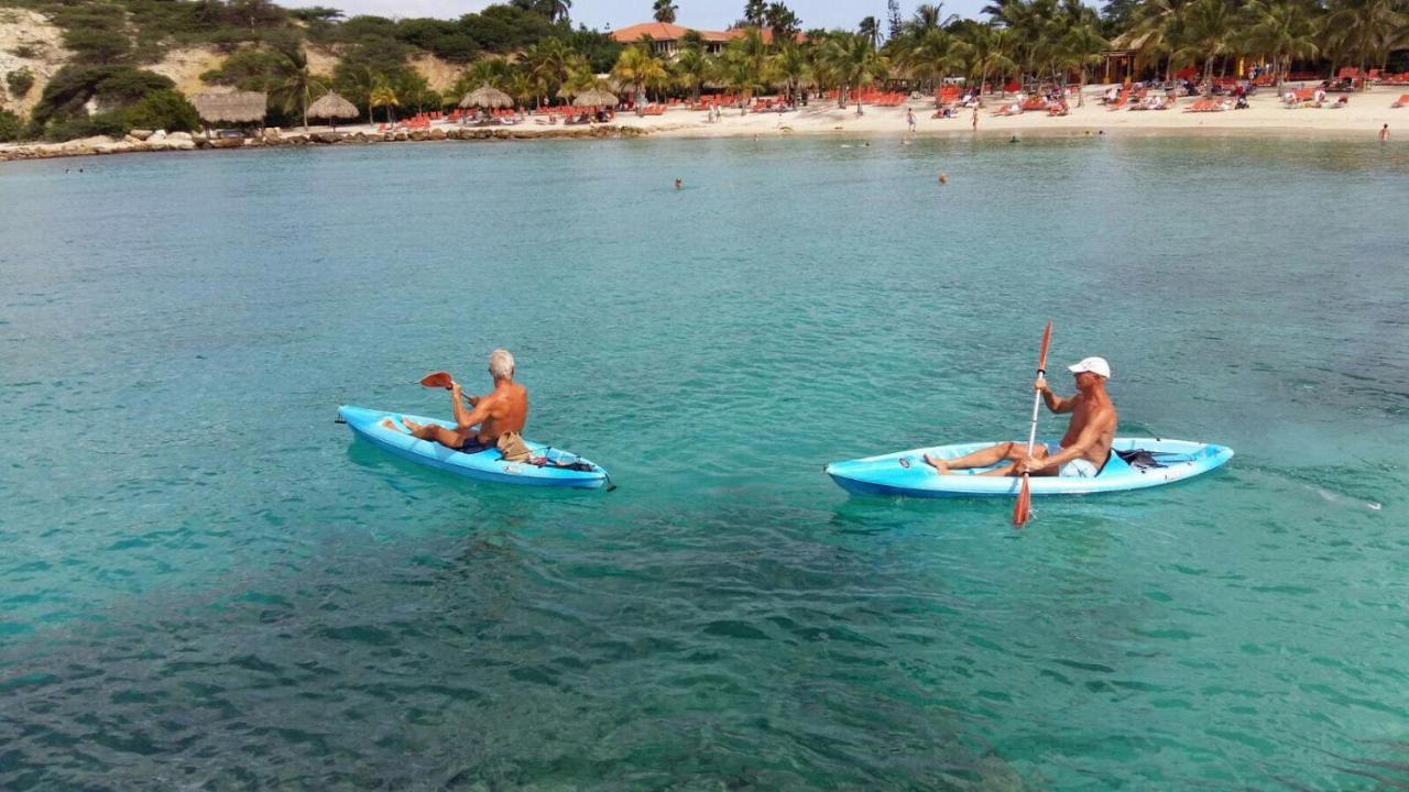 Blue Bay Penthouse Reef 5, Beach Golf Pool Dive With Ocean View Dorp Dorp Sint Michiel Exteriör bild