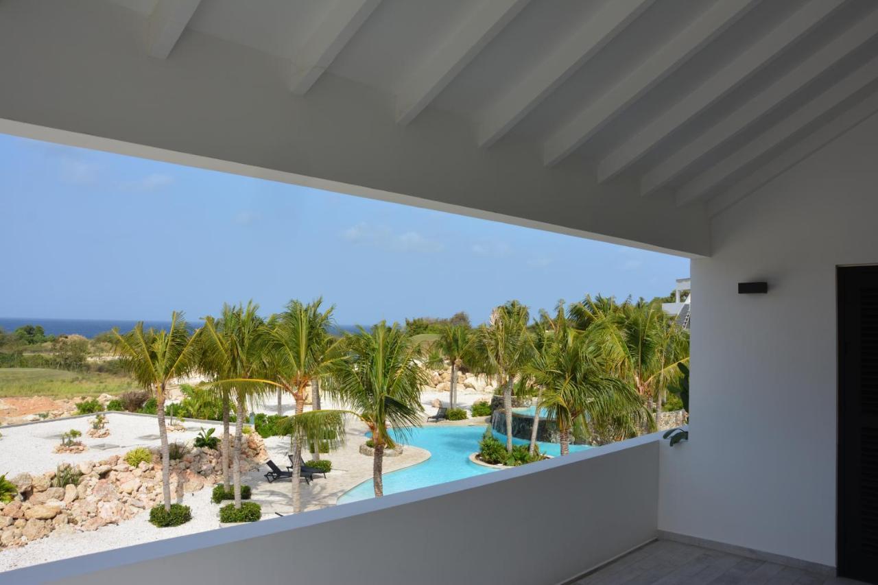 Blue Bay Penthouse Reef 5, Beach Golf Pool Dive With Ocean View Dorp Dorp Sint Michiel Exteriör bild