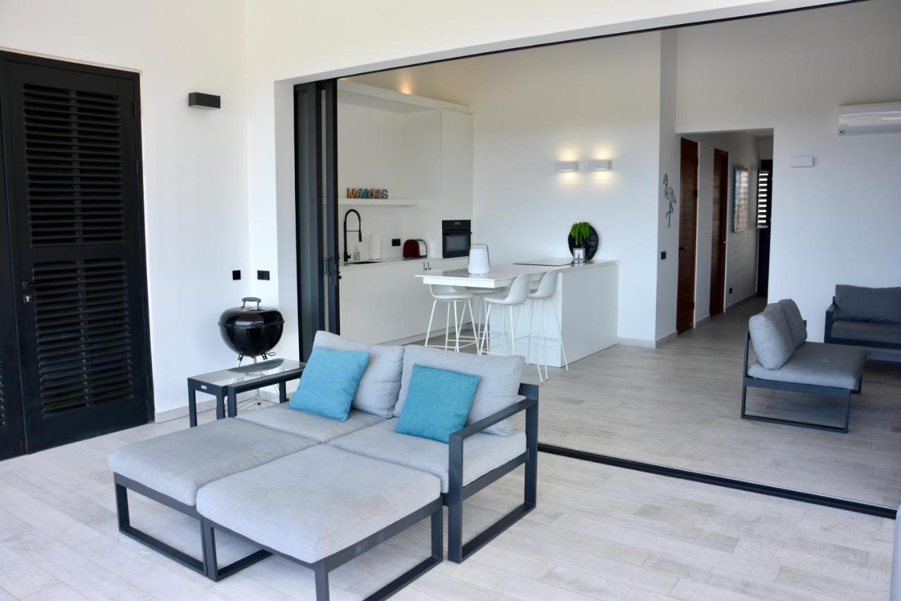 Blue Bay Penthouse Reef 5, Beach Golf Pool Dive With Ocean View Dorp Dorp Sint Michiel Exteriör bild