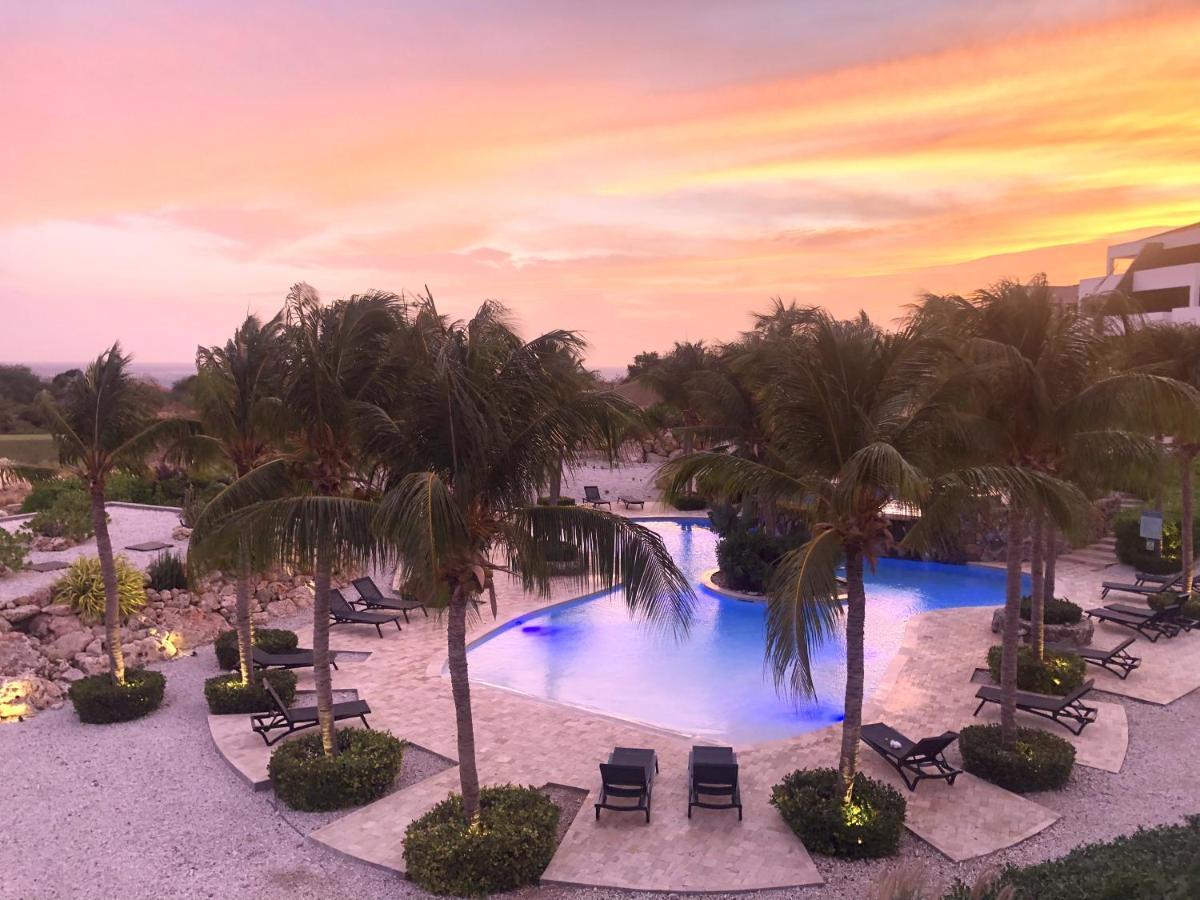 Blue Bay Penthouse Reef 5, Beach Golf Pool Dive With Ocean View Dorp Dorp Sint Michiel Exteriör bild