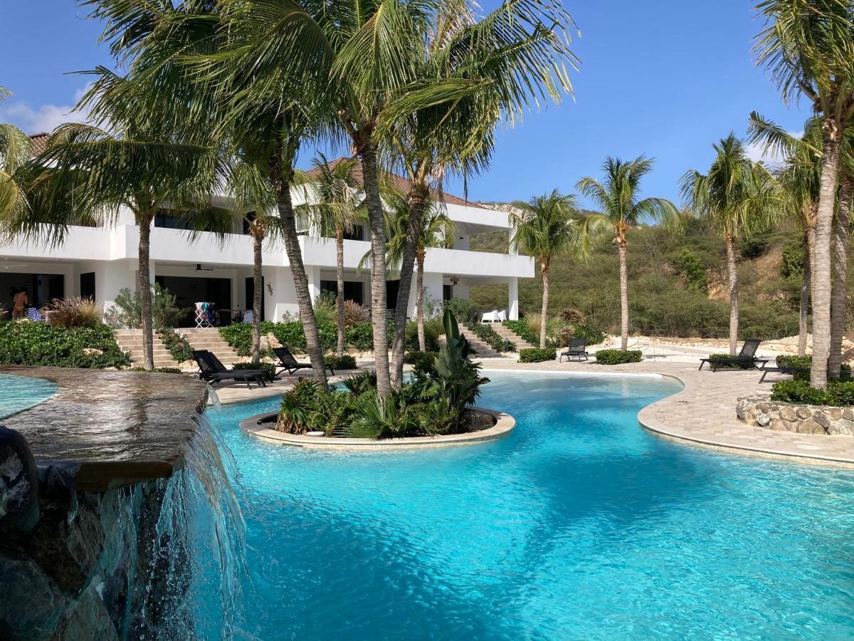 Blue Bay Penthouse Reef 5, Beach Golf Pool Dive With Ocean View Dorp Dorp Sint Michiel Exteriör bild